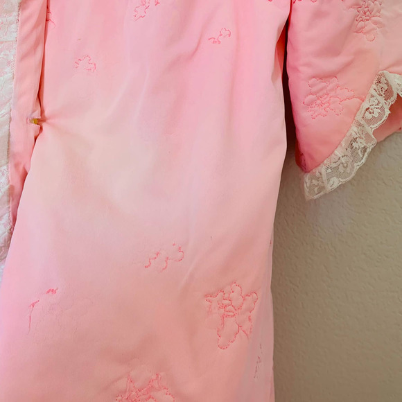Vintage 1950s Vanity Fair Quilted  Bed Jacket S-M - Picture 3 of 10